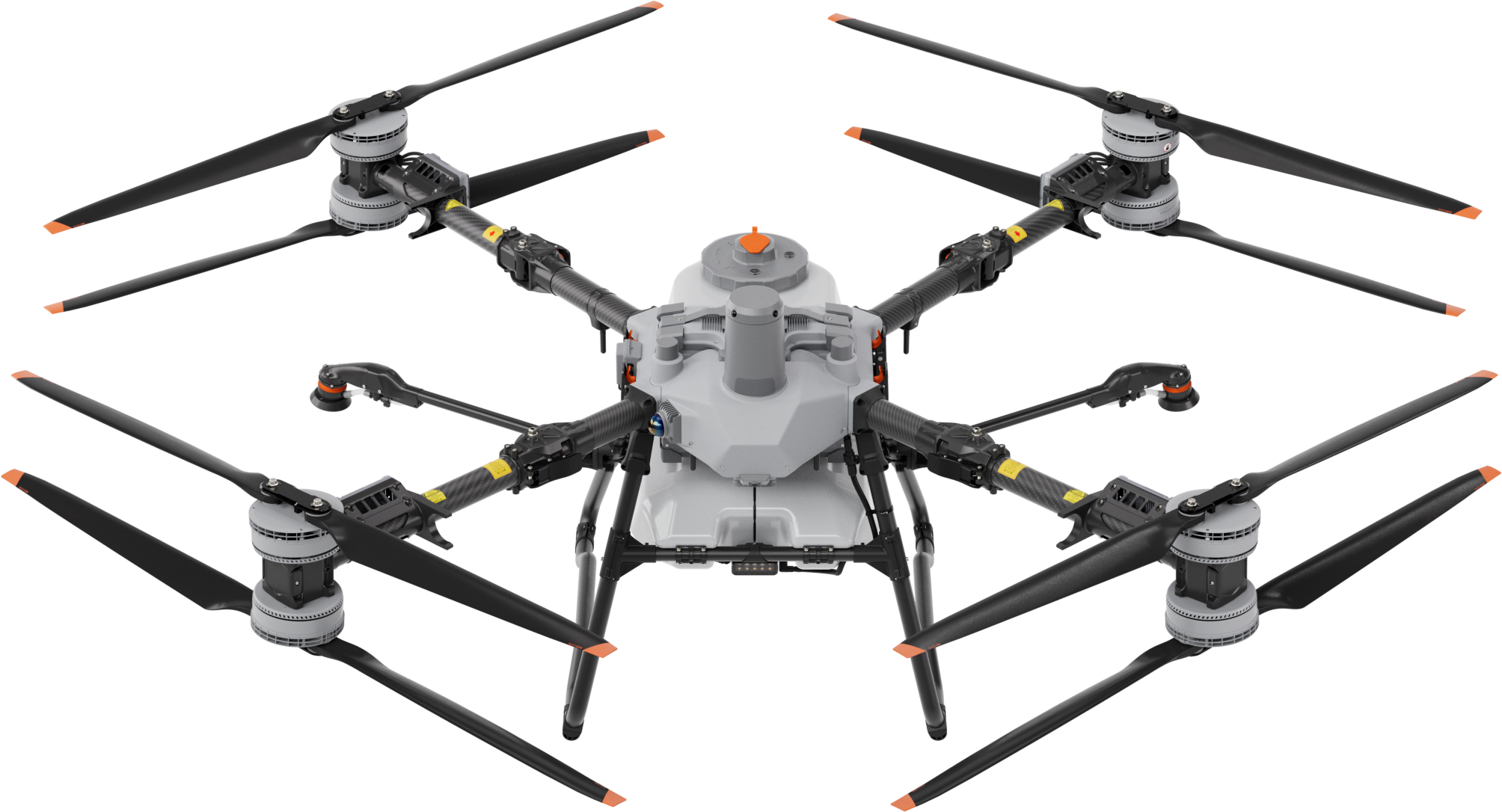 Drone DJI Agras T100 — topo de linha de pulverização agrícola